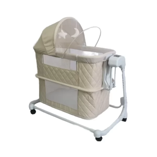 Modern Baby Crib with Detachable Mosquito Net, Wholesale - 图片 7