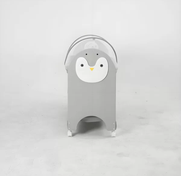 Smart Baby Bassinet with 3-Speed Auto Rocking, Bluetooth Remote, Wholesale - 图片 2
