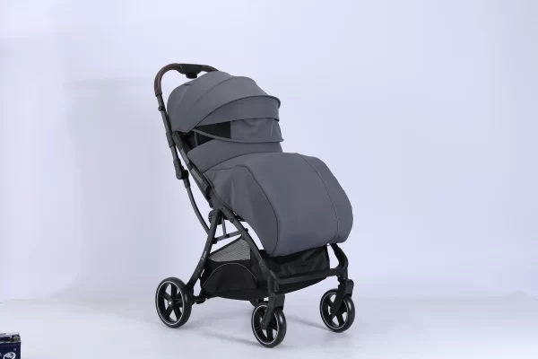 Premium Baby Stroller with 8" EVA Wheels PU Handles, Wholesale - 图片 2