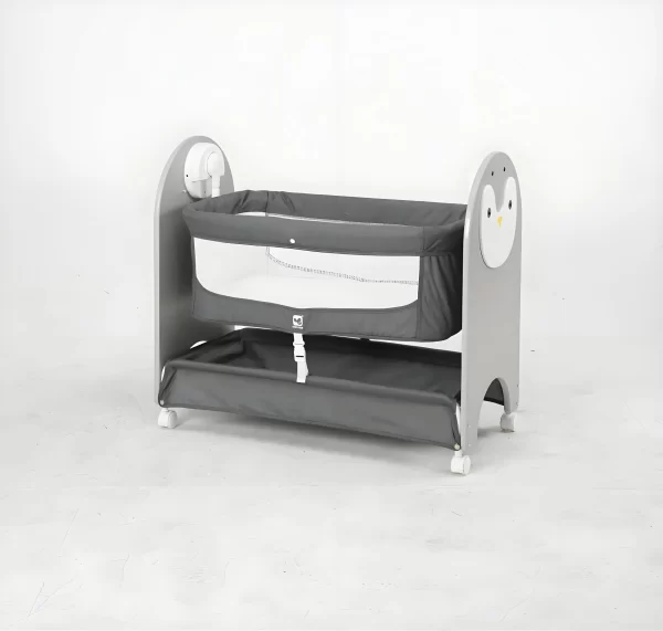 Smart Baby Bassinet with 3-Speed Auto Rocking, Bluetooth Remote, Wholesale - 图片 6