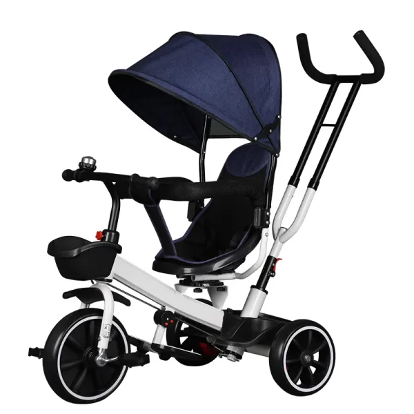 High Quality Baby Tricycles Kids Trike with Canopy, Wholesale - 图片 3