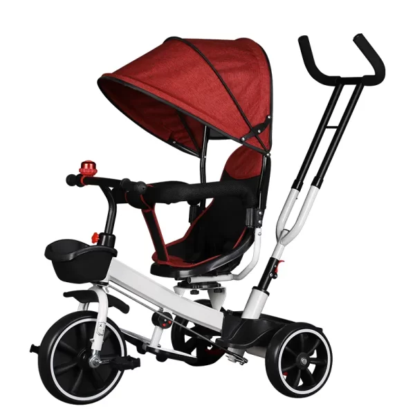 High Quality Baby Tricycles Kids Trike with Canopy, Wholesale - 图片 5