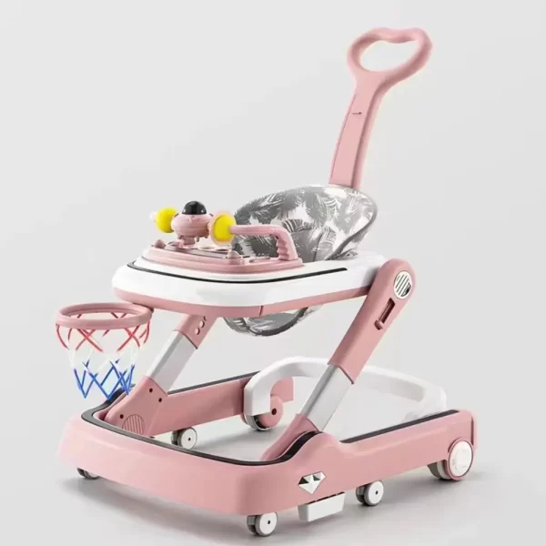 Baby Walkers Height Adjustable, Multifunctional Music Foldable Toddler Walker Wholesale - 图片 4