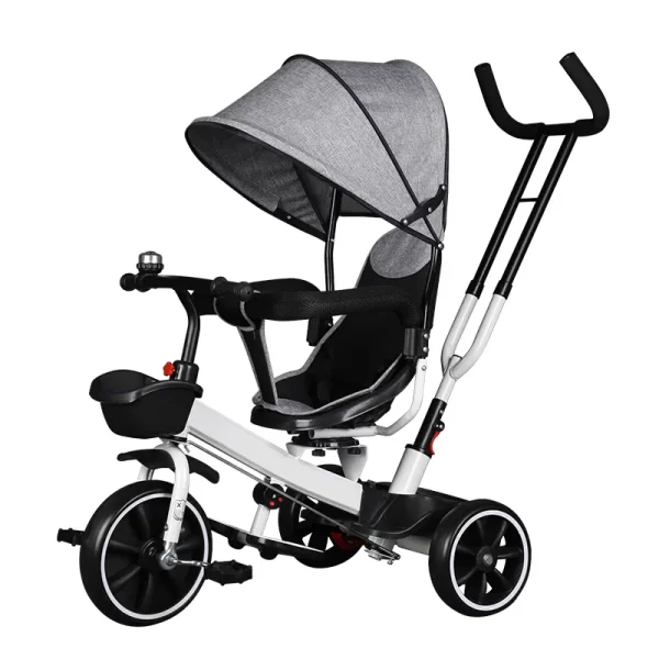 High Quality Baby Tricycles Kids Trike with Canopy, Wholesale - 图片 6