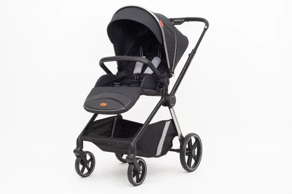 Reversible and Foldable Baby Stroller Baby Pram with Big Wheels, Wholesale - 图片 5