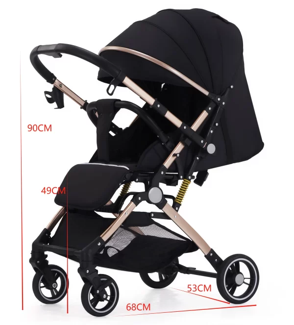 Stylish Baby Stroller - High-Quality Materials, Safe and Reliable, Wholesale - 图片 2
