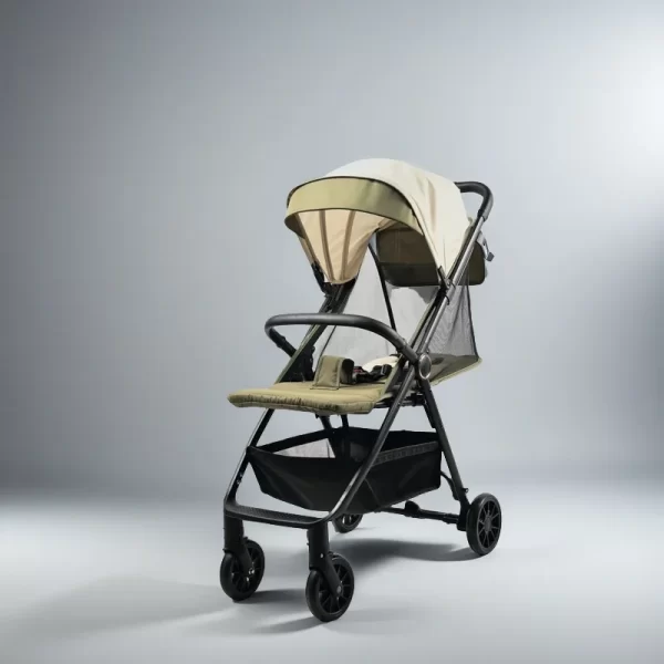 Wholesale Baby Stroller with Large Canopy, Mesh Side Design - 图片 4