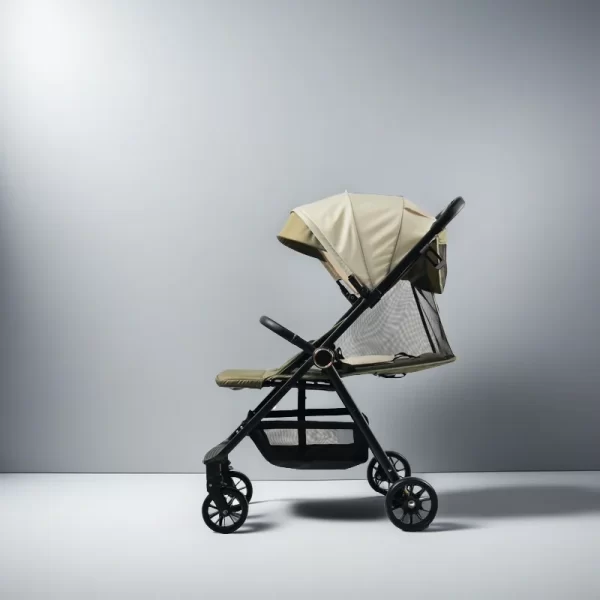 Wholesale Baby Stroller with Large Canopy, Mesh Side Design - 图片 5