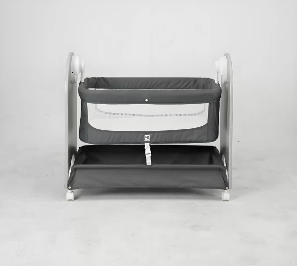 Smart Baby Bassinet with 3-Speed Auto Rocking, Bluetooth Remote, Wholesale - 图片 3