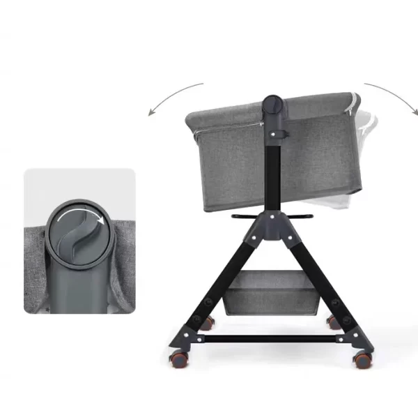 Multi-Functional Baby Rocking Crib Bed Bassinet, Wholesale - 图片 3