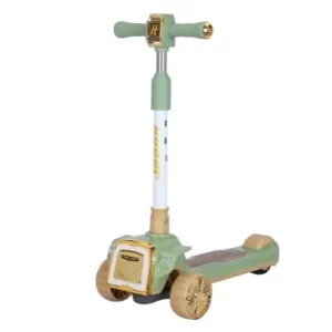Wholesale Kids Scooter with 3 Wheels, Adjustable Foldable with Music and Light