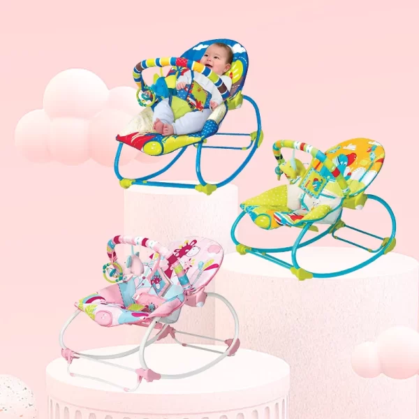 Colorful Baby Rocker, Baby Swing Chair, Safety and Comfort, Wholesale - 图片 7