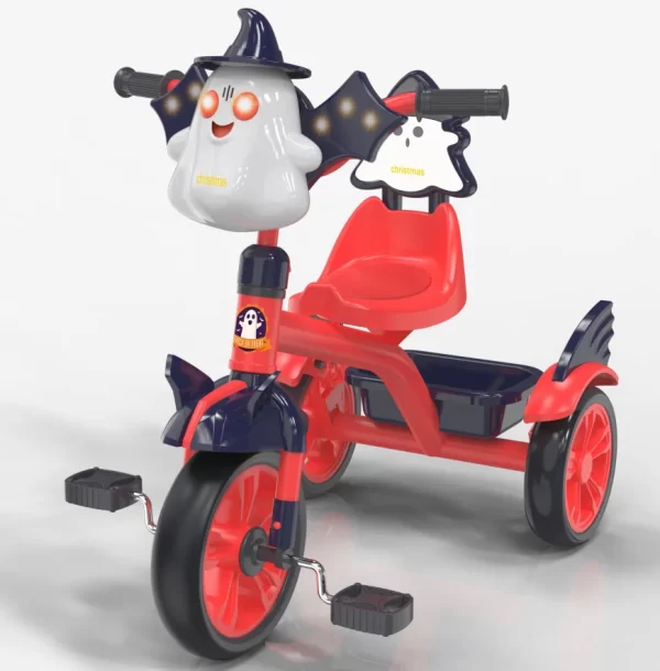 Modern Stylish Musical Baby Tricycle with LED Lights Kid Trike 3 Wheels, Wholesale