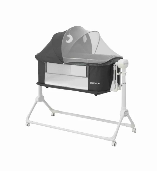 Smart Bluetooth Baby Bassinet with Mosquito Canopy & Music Baby Rocking Bed, Wholesale