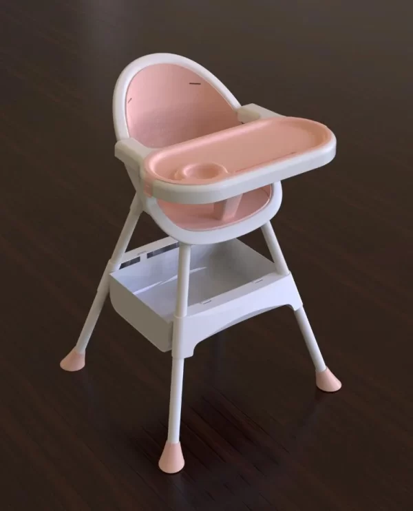 Portable Baby Highchair for Months Infants and Toddlers Comfortable Seat Booster Feeding Chairs for Distributor - 图片 3