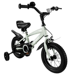 Kids Bike for Boys Girls 12 Inch Kid Bike with Removable Training Wheels Sturdy Frame Adjustable Seat Handbrake & Coaster Brake