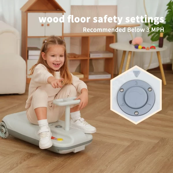 Kids Ride-On Car with Mopping Function Kids Go-Cart Adjustable Speed Multi - Functional Ride-on Toy for Kids, Wholesale - 图片 4