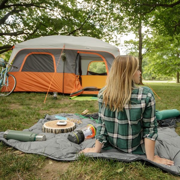 Tent for Family Camping | 10 Person / 11 Person / 12 Person Large Multi Room Cabin Tents for Car Camping & Outdoor Adventures - 图片 6