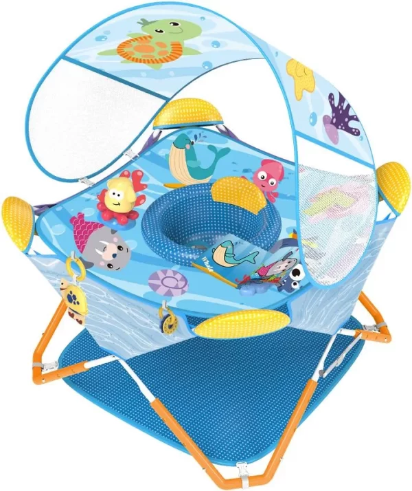 Baby Jump Chair Portable Baby Activity Center Height Adjustable, Indoor Outdoor Use, Light Weight, Wholesale - 图片 2