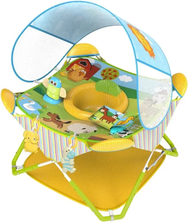 Baby Jump Chair Portable Baby Activity Center Height Adjustable, Indoor Outdoor Use, Light Weight, Wholesale - 图片 3