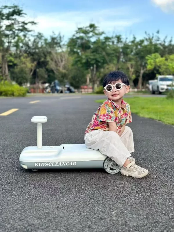 Kids Ride-On Car with Mopping Function Kids Go-Cart Adjustable Speed Multi - Functional Ride-on Toy for Kids, Wholesale - 图片 9