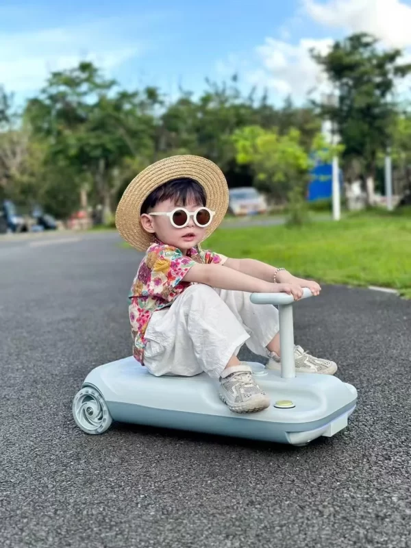Kids Ride-On Car with Mopping Function Kids Go-Cart Adjustable Speed Multi - Functional Ride-on Toy for Kids, Wholesale - 图片 12