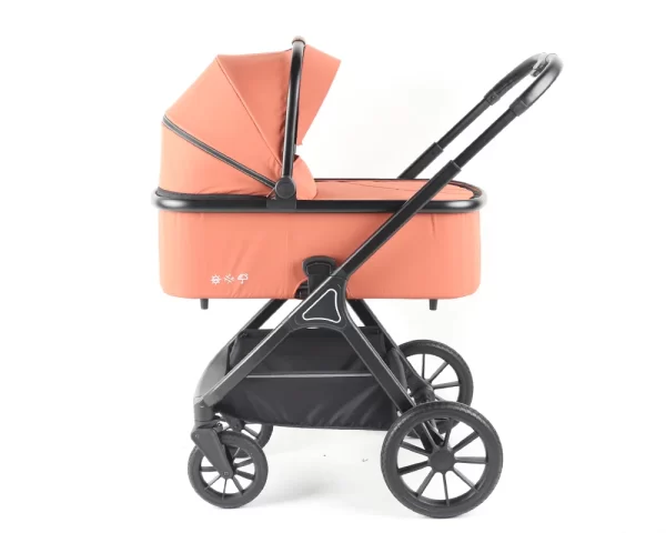 3 in 1 Baby Stroller High Landscape Infant Stroller with Reversible Bassinet Adjustable Backrest & Canopy, Wholesale - 图片 5