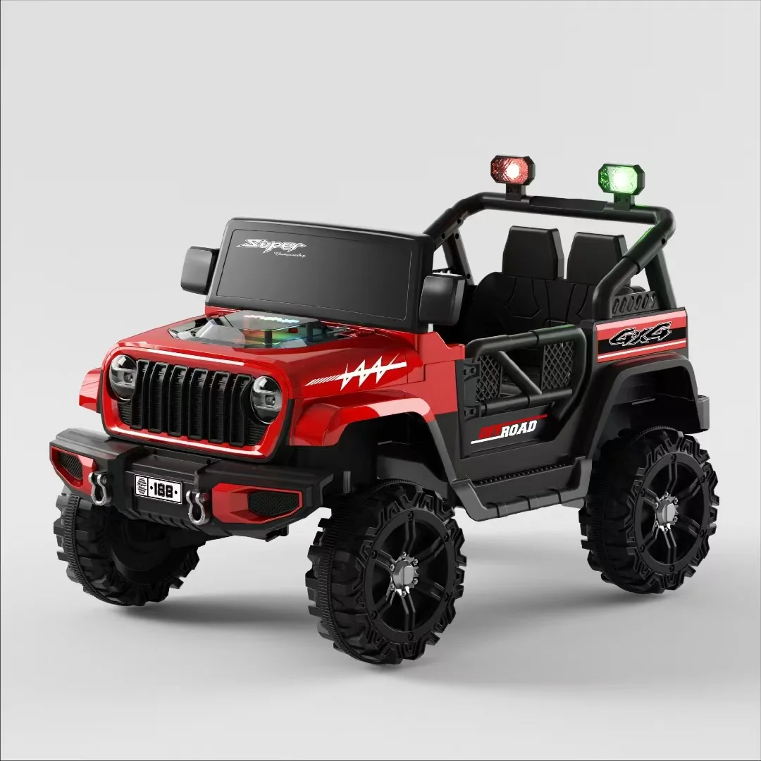 2 - Seat Kids Electric Ride - On SUV, 12V 4x4 Off - Road Toy Car with Remote Control, LED Lights, for Toddlers Outdoor Adventure - 图片 4