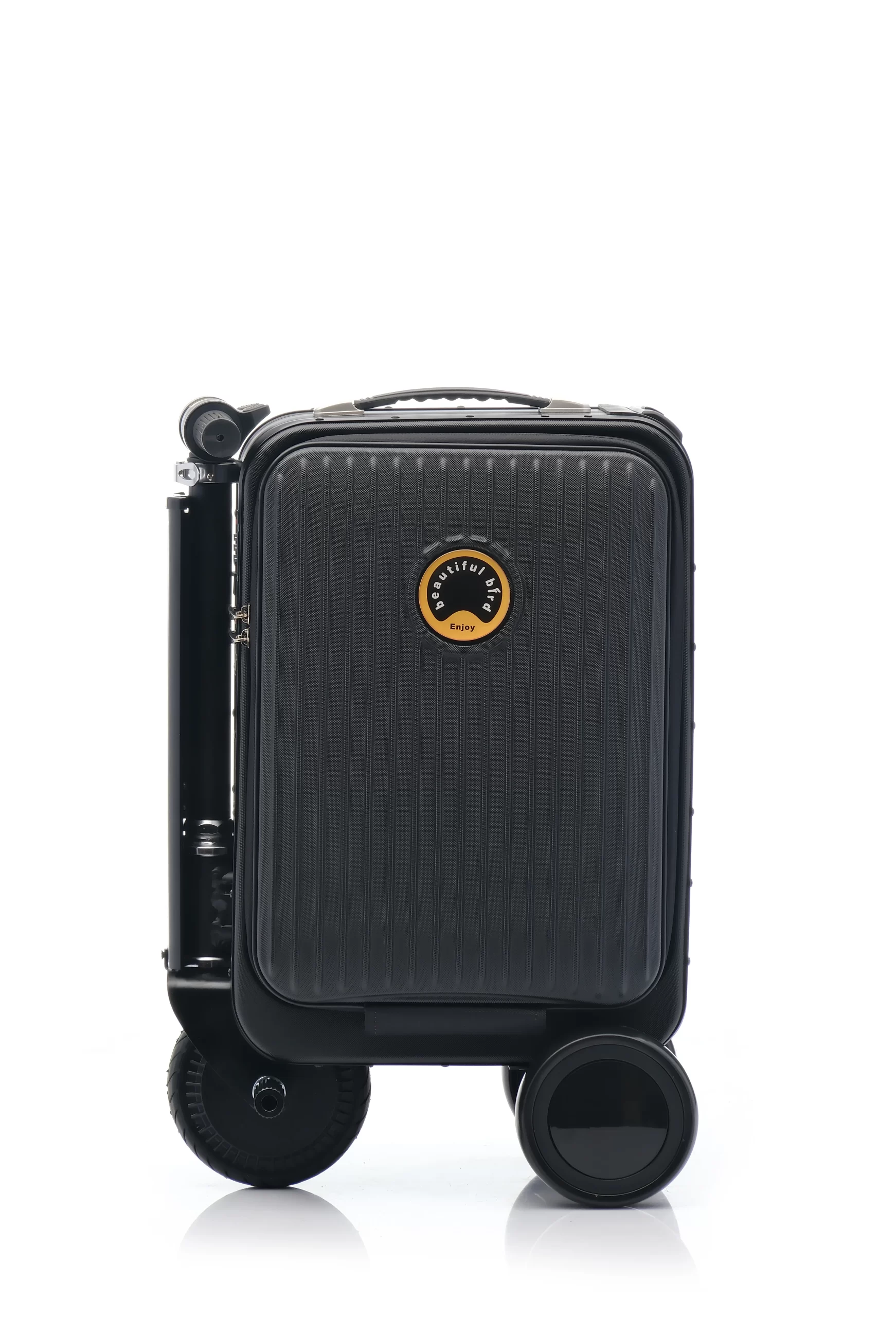 Kids 2 in 1 Scooter Luggage, Lightweight Carry - on Suitcase with Extendable Scooter for Travel - 图片 3